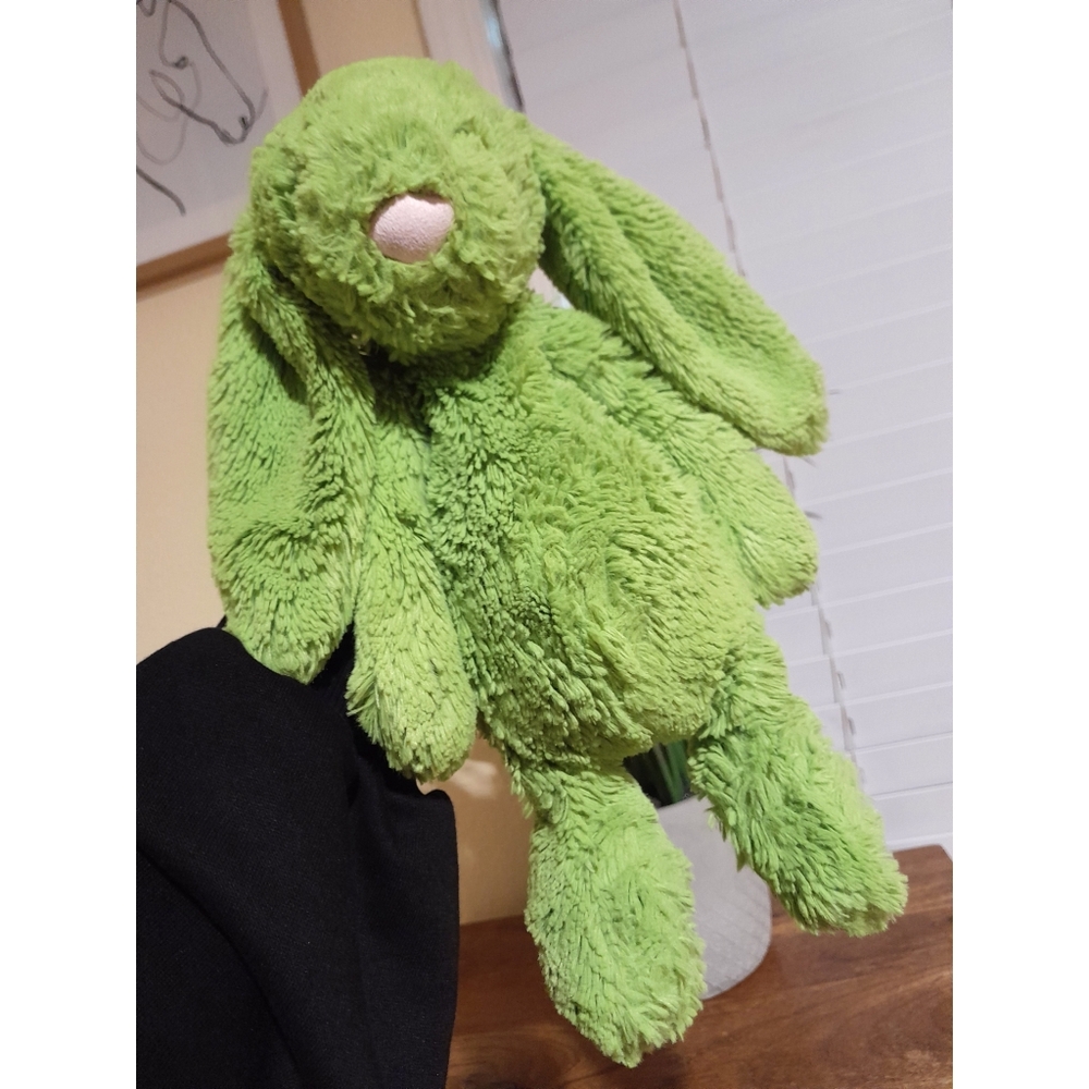 Retired Jellycat Bashful Apple Bunny 12" - Picture 5 of 7